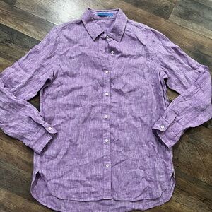 J.MclaughLin Linen Button Down
